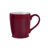 Kona Bistro Mug 16 oz_BurgundyBlank - Coffee Cups