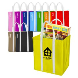 Custom Two Tone Tote Bags