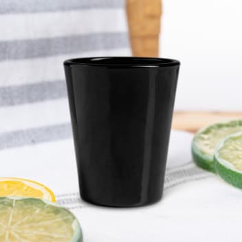 1.75oz Blank Black Shot Glass
