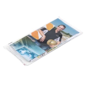 10 X 10 Inch Full Color Microfiber Cleaning Cloth In Vinyl Pouch