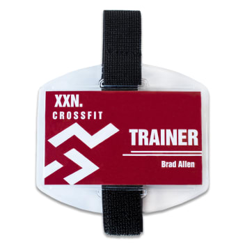 Armband Badge Holder With Elastic Cord