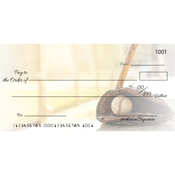 Custom Baseball Big Checks