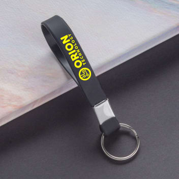 Custom Printed Wristband Keychains