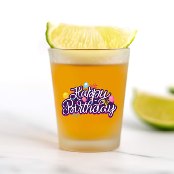 Customized Frosted Shot Glass- 1.75 Oz.