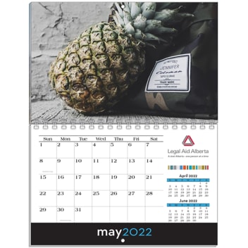 Full Color Image Personalized Wall Calendars