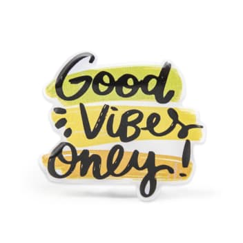 Good Vibes Only Stock Lapel Pins