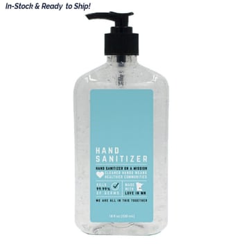 18 Oz Antibacterial Gel Hand Sanitizers