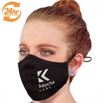 RUSH Production Adjustable Fabric Face Masks