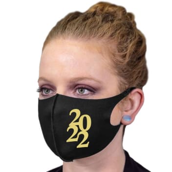 Screen Printed Soft Fabric Reusable Face Masks