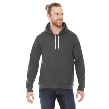 American Apparel Unisex Flex Fleece Drop Shoulder Pullover Hoodi