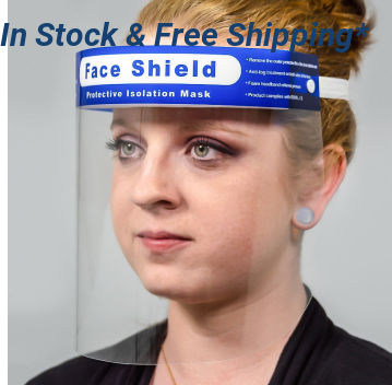 Protective Disposable Full Face Shields