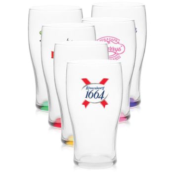 20 Oz. Libbey® Pub Beer Glasses - Full Color