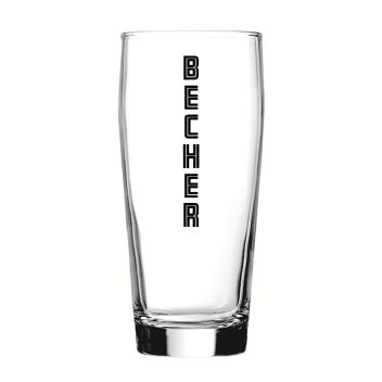 Becher Glass- 16 Oz.