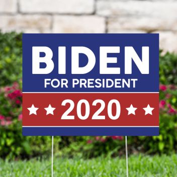 Biden For President 2020 Political Yard Signs
