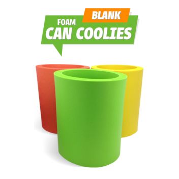 Blank Foam Can Coolies