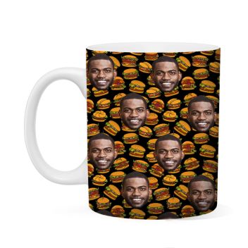 Custom Burger Mug
