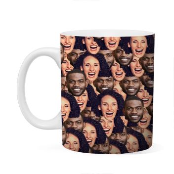 Custom Couple Mash Up Mug