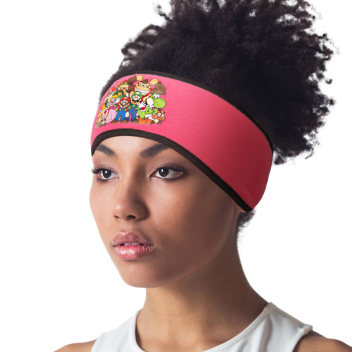 Custom Printed Fleece Ear Warmer Headbands