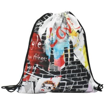 Full Color Drawstring Backpack Sports Bags