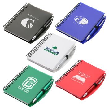 Hardcover Notebook And Pen Set