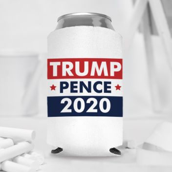 Trump Pence 2020 Can Coolers