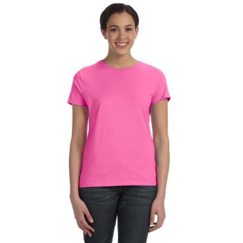 Hanes Ladies 4.5 Oz., 100% Ringspun Cotton Nano-t&reg; T-shirt