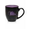 16oz Two Tone Bistro Mugs - Purple - Ceramic