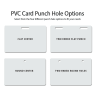 Punch Hole Options - Business Cards-general