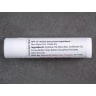 White Custom SPF 15 Beeswax Lip Balms with Full Imprint Colors - Ingredients Label - 