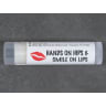 Translucent Custom SPF 15 Beeswax Lip Balms with Full Imprint Colors - Side View - 
