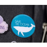 Stock Lapel Pins - Save The Ocean