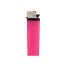 Solid Colored Standard Flint Cigarette Lighters - Pink - Bic Lighters