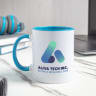 11oz Two Tone Full Color Mugs - Ceramic Mugs