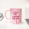 11oz Marble Coffee Mugs - Pink - Coffee Cups