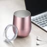 12 Oz. Laser Engraved Stainless Steel Wine Tumblers - Laser Engraved
