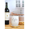 001_12 Oz. Laser Engraved Stainless Steel Wine Tumblers - Tumbler