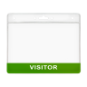 Visitor - Green - Preprinted