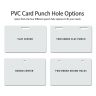 Punch Hole Options - Plastic