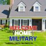 Welcome Home Military Yard Letters - 