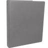 1 Inch Round 3-Ring Binder with Pockets_Charcoal Grey - Standard Round Ring Binder