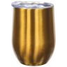 12 Oz. Laser Engraved Stainless Steel Wine Tumblers Gold Blank - Wine Tumblers