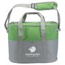 Gray - Lime Green - Lunch Bag