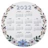 02Full Color 2022 Calendar Circle Mouse Pads - Imprint Mouse Pads
