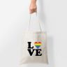 LGBTQ Pride Everyday Cotton Tote Bags - Shopper