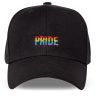 Custom LGBTQ Pride Embroidered Structured Baseball Hats - Trucker