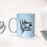 11oz Marble Coffee Mugs - Blue - Coffee Mug
