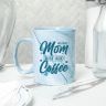 11oz Marble Coffee Mugs - Blue - Ceramic Mug