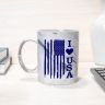 11oz Marble Coffee Mugs - Grey - Cup