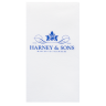 Printed - Blue - Buffet Guest Napkins