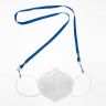Disposable Face Mask With Blue Lanyard - Face Masks